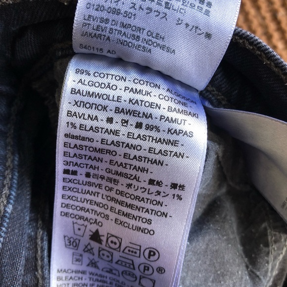 Levi’s size 25 wedgie dark wash jeans - Picture 11 of 16